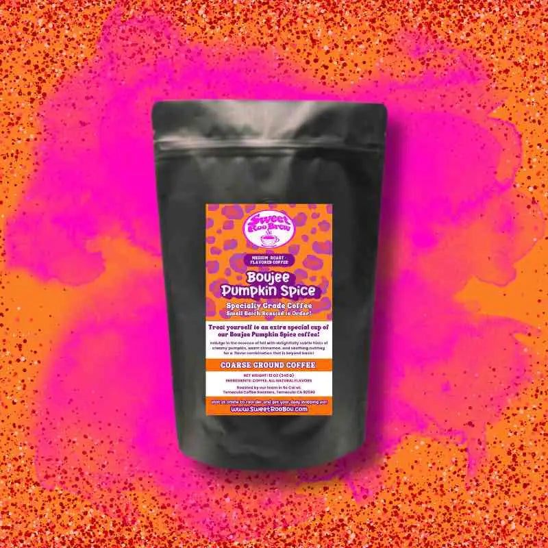 Pumpkin spice isn’t just for fall around here! Enjoy rich notes of pumpkin cinnamon and nutmeg in this yummy roast.