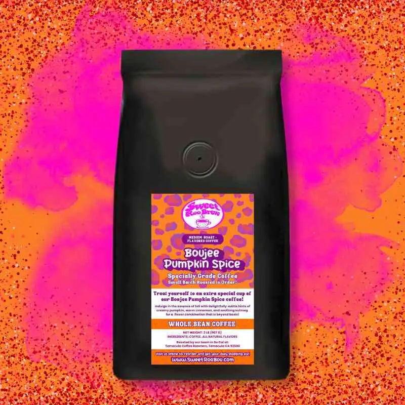 Pumpkin spice isn’t just for fall around here! Enjoy rich notes of pumpkin cinnamon and nutmeg in this yummy roast.