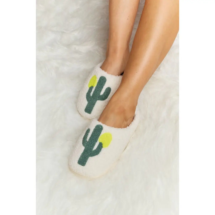 Feeling Prickly Cactus Slippers