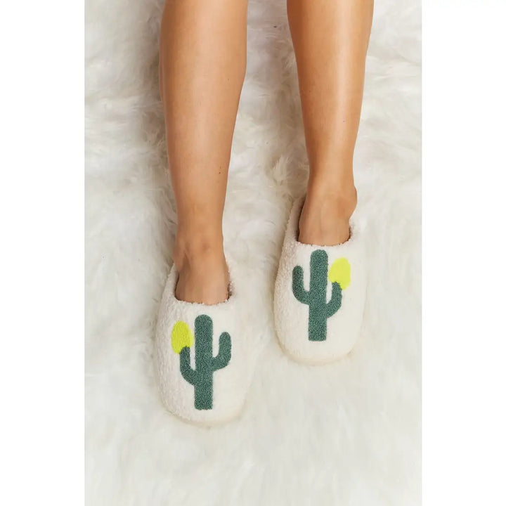 Feeling Prickly Cactus Slippers
