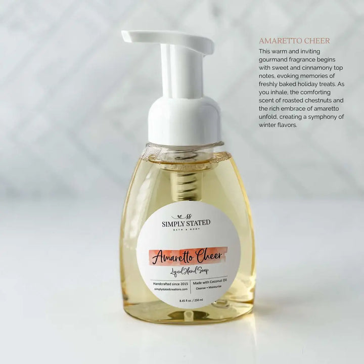 Foaming Hand Soap Christmas Collection - Amaretto Cheer
