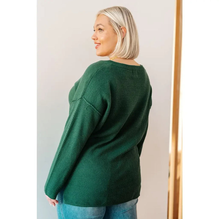 Good Afternoon Henley Sweater - Womens