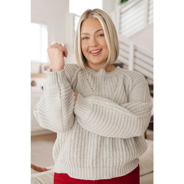 Roll on By Balloon Sleeve Sweater - Womens
