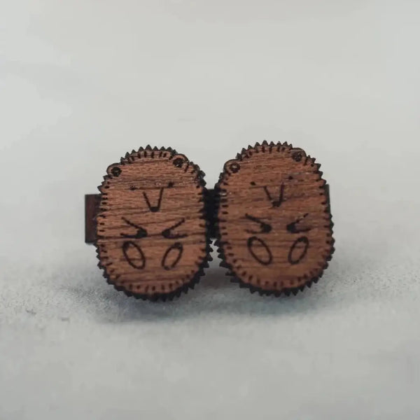 Hedgehog Studs - Earrings