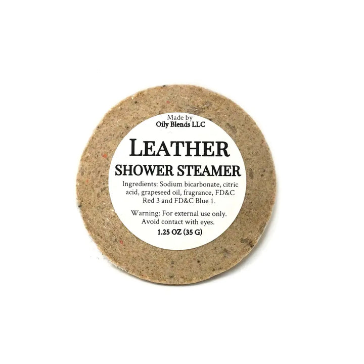 Men’s Shower Steamers - Leather