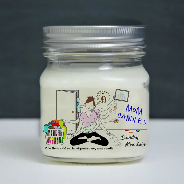 Mom Candles - 50 Hour Burn Time Soy Wax - Candle