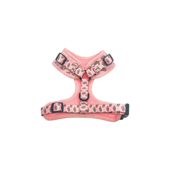 Pink Pupshake Adjustable Harness - Pet Collars & Harnesses