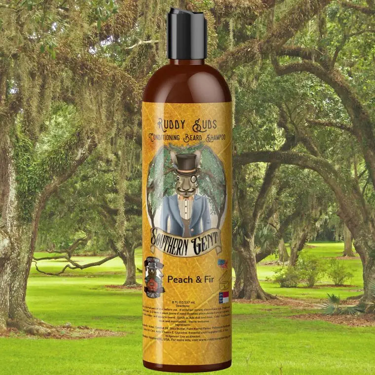 Southern Gent Scent Profile:  Peach & FirIt’s science....beard hair has a different PH balance than the on your scalp.