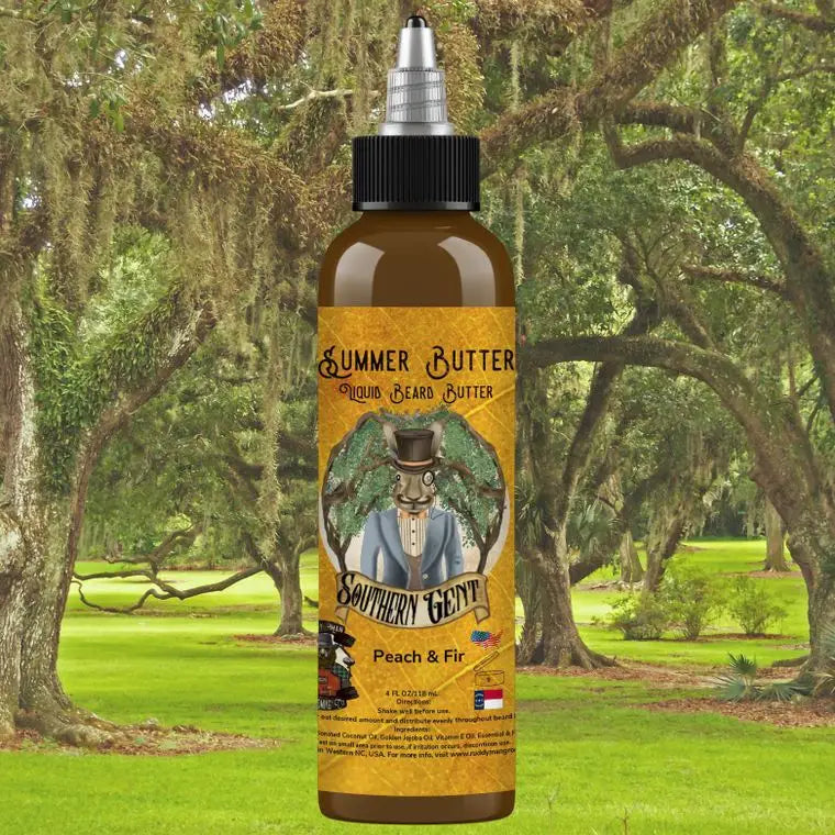 Southern Gent Scent Profile: Peach & FirBeat the heat and give your beard a drink! We all know that hotter months means