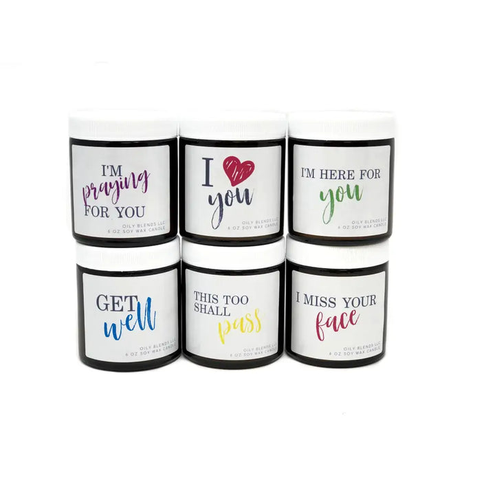 Soy Wax Message Candles