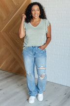 In A Flutter Sleeve Top