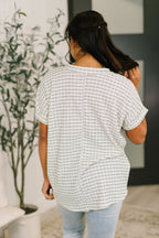 Catch Me Relaxing V-Neck Top
