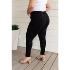 Audrey Tummy Control Black Judy Blue Skinny Jeans