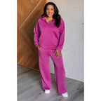 Stay stylish with our Boujee Basic Travel Wide Leg Pants in Magenta! Wrinkle resistant and so comfy! Plus it’s