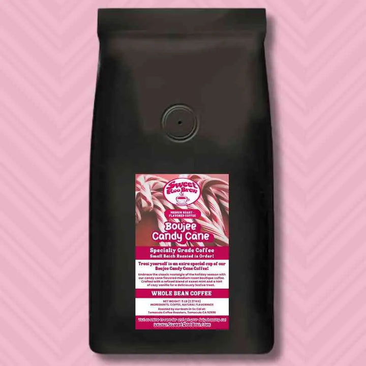 Boujee Candy Cane Coffee - 5 lb / Whole Bean