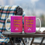 Gift glam with our Boujee Coffee Time© neon coffee bean mug. A bold boutique pick for lovers creatives and confidence