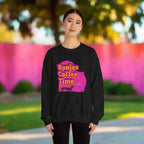 Cozy up in style with the Boujee Coffee Time sweatshirt. Available Ash Black Light Pink and Sport Gray perfect
