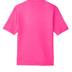 Boujee Coffee Time® Sporty Tee in bold colors moisture-wicking fabric and sizes XS to 4XL. Plus-size friendly