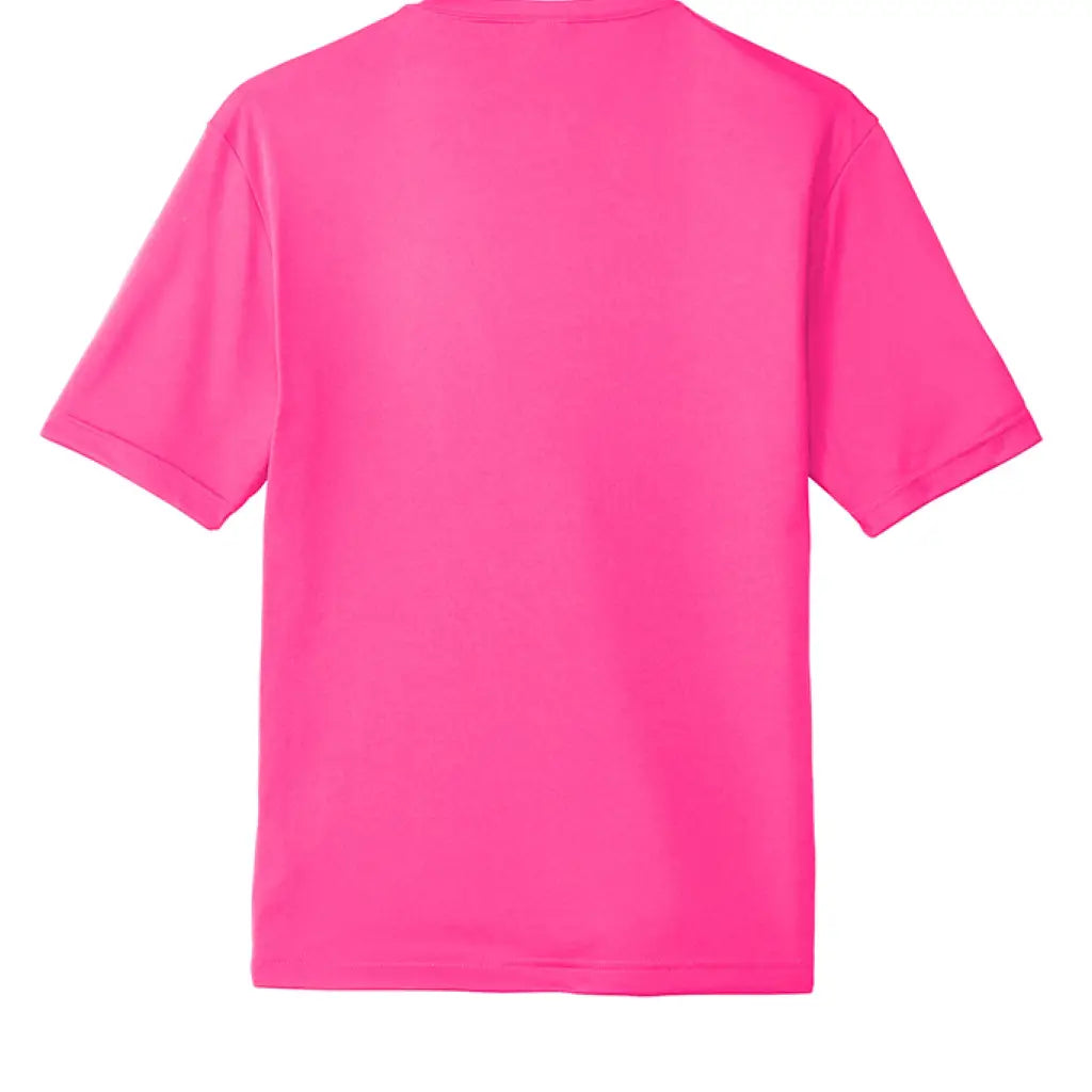 Boujee Coffee Time® Sporty Tee in bold colors moisture-wicking fabric and sizes XS to 4XL. Plus-size friendly