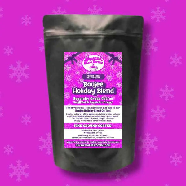 Boujee Holiday Blend Coffee - 12 oz / Fine Ground