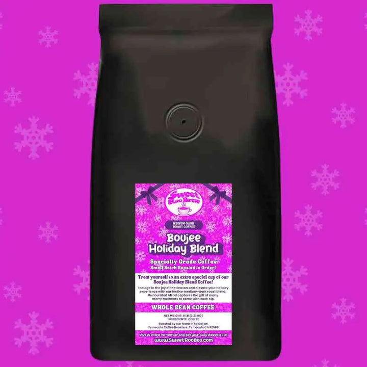 Boujee Holiday Blend Coffee - 5 lb / Whole Bean