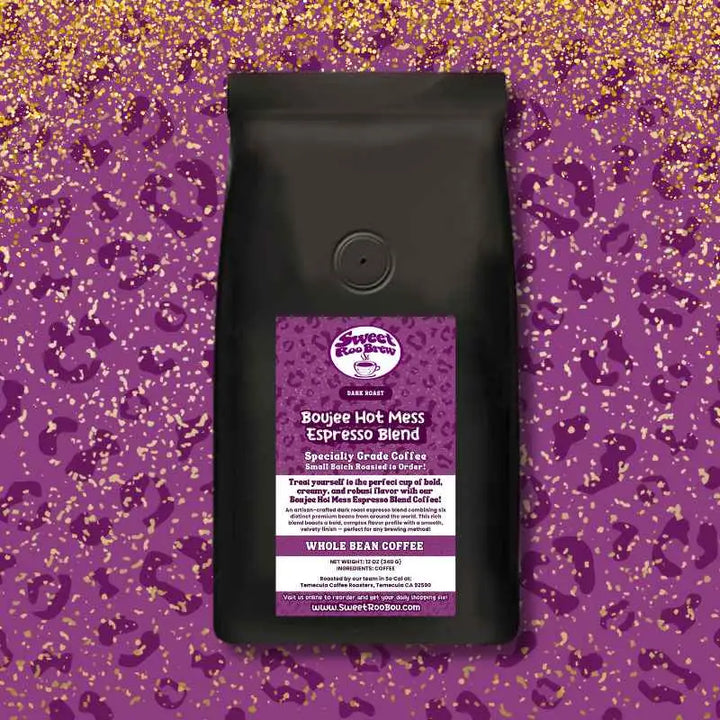 Boujee Hot Mess Espresso Blend Coffee - 12 oz / Whole Bean