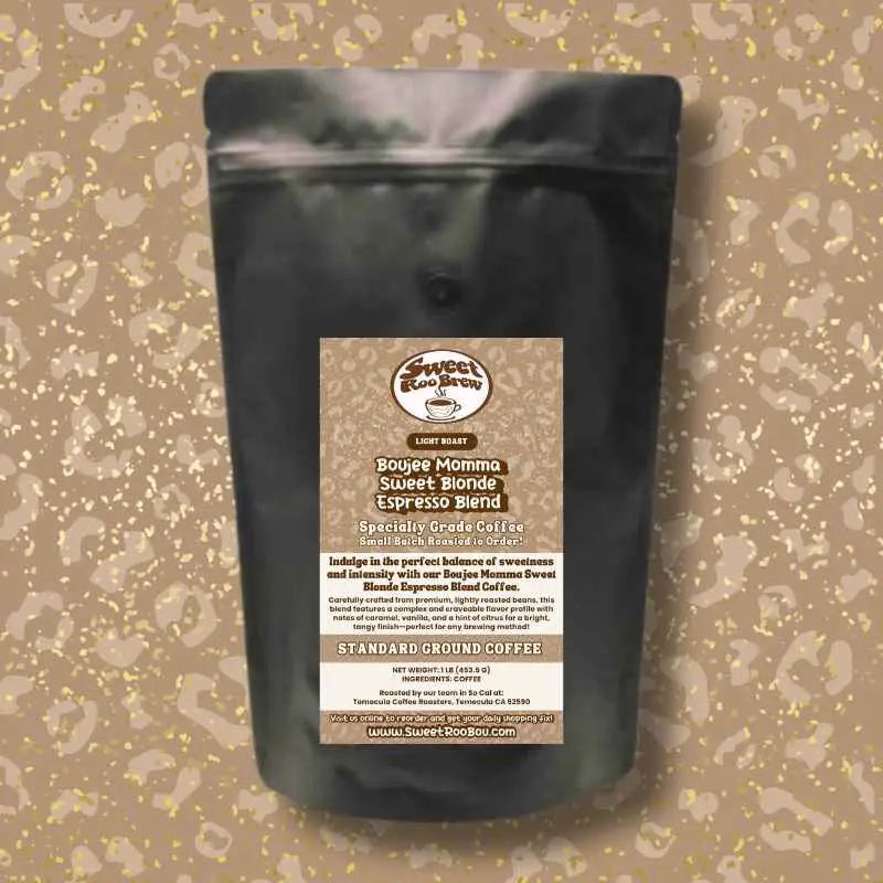 Named for Momma Diane this boujee blonde espresso features caramel vanilla and citrus notes. Small-batch roasted zero