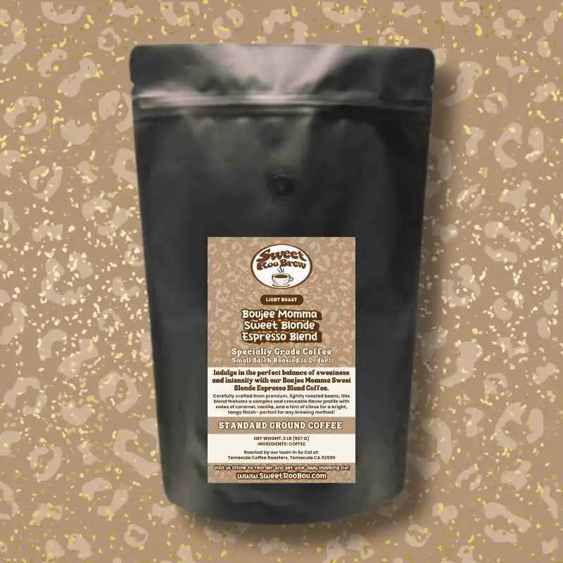 Named for Momma Diane this boujee blonde espresso features caramel vanilla and citrus notes. Small-batch roasted zero