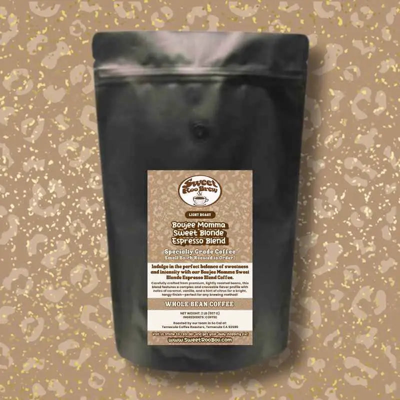 Named for Momma Diane this boujee blonde espresso features caramel vanilla and citrus notes. Small-batch roasted zero