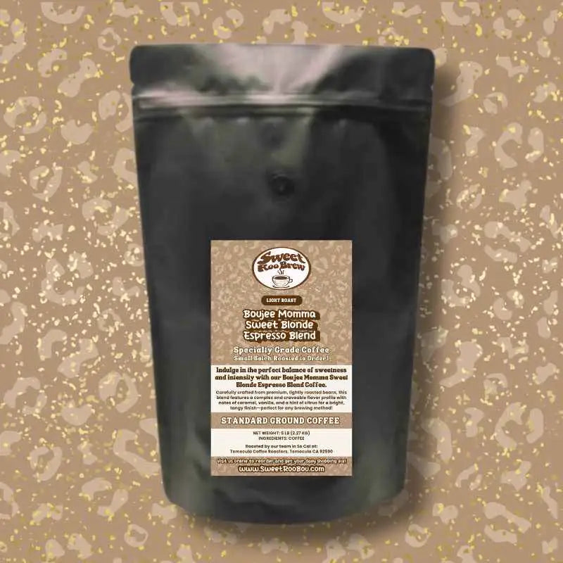 Named for Momma Diane this boujee blonde espresso features caramel vanilla and citrus notes. Small-batch roasted zero
