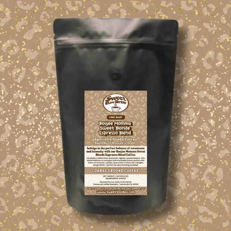 Named for Momma Diane this boujee blonde espresso features caramel vanilla and citrus notes. Small-batch roasted zero