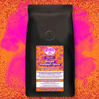 Pumpkin spice isn’t just for fall around here! Enjoy rich notes of pumpkin cinnamon and nutmeg in this yummy roast.