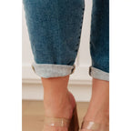 Stay comfortable and warm in these Bryant Thermal Skinny Judy Blue Jeans. Made with brushed non-distressed thermal