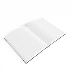 Cute and chic dachshund hardcover journal printed edge to in black white lace polka dots. 128 pages for journaling