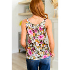 Experience effortless elegance with our floral patterned Call My Name Cowl Neck Top. Made wrinkle - free bulgari fabric