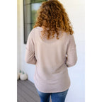 Chill out in style wearing our Calm In The Chaos V-Neck Sweater! This lightweight semi-sheer beige waffle knit sweater