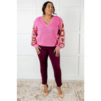 Can’t Stop this Feeling V-Neck Knit Sweater