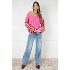 Can’t Stop this Feeling V-Neck Knit Sweater