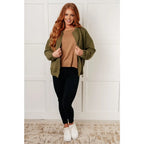 Our Caramel Feelings Boatneck Sweater features a wide boat neckline and dropped shoulder chest pocket that gives