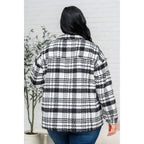 Pieces like our Cate Plaid Shacket In Black & White are hard to come by so make sure snag it while you can! Made