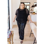 Look effortlessly stylish this season in the Coastal Dreams Fishnet Top! Crafted from a soft fishnet sweater open knit