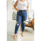 Show your style with these gorgeous Colt Distressed Boyfriend Judy Blue Jeans! Featuring a high rise button fly