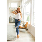 Show your style with these gorgeous Colt Distressed Boyfriend Judy Blue Jeans! Featuring a high rise button fly