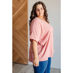 Our Contrary to Popular Belief V-Neck Blouse is a testament effortless style. Crafted from crinkle woven fabric