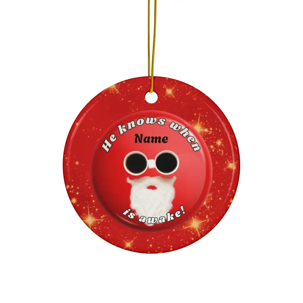 Copy of Decorative Ceramic Ornaments Double-Sided (1pc 3pcs 5pcs 10pcs)