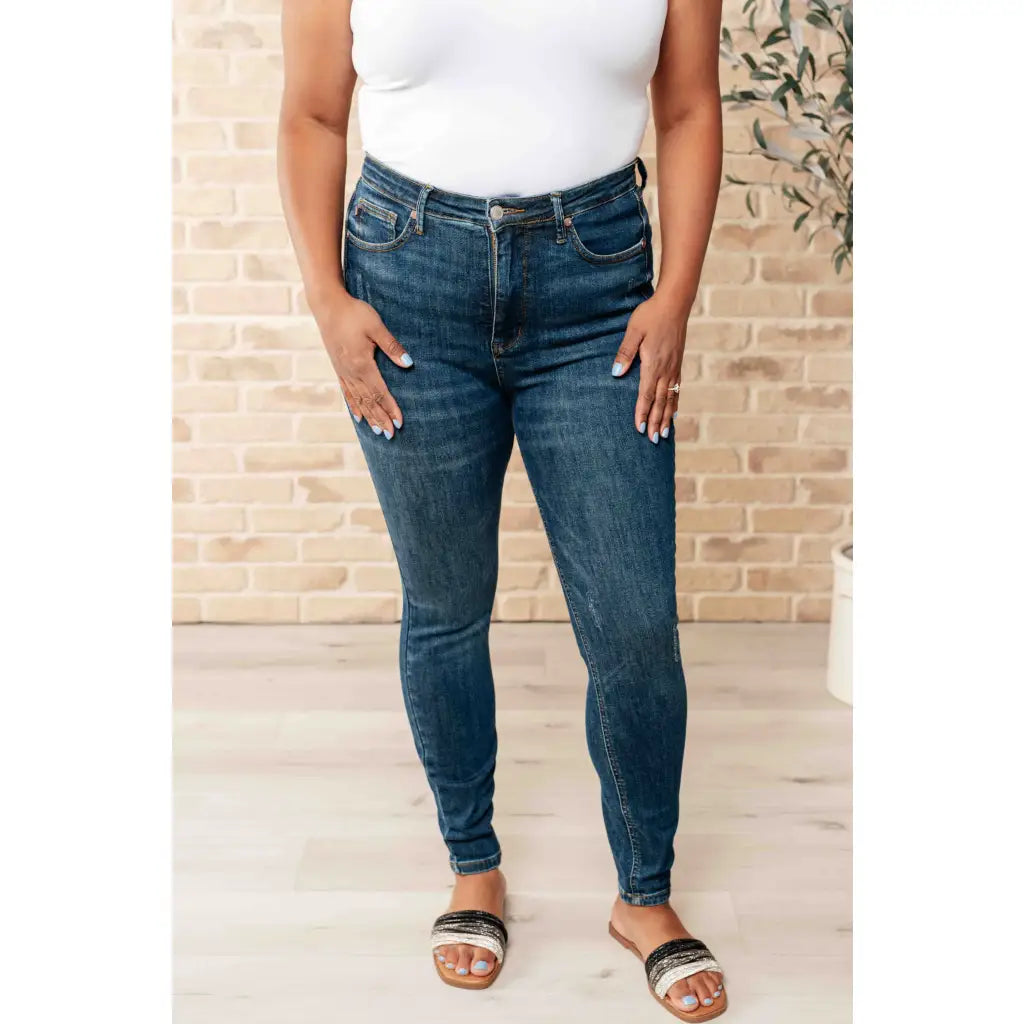 Cora High Rise Control Top Skinny Jeans – Sweet Roo Bou