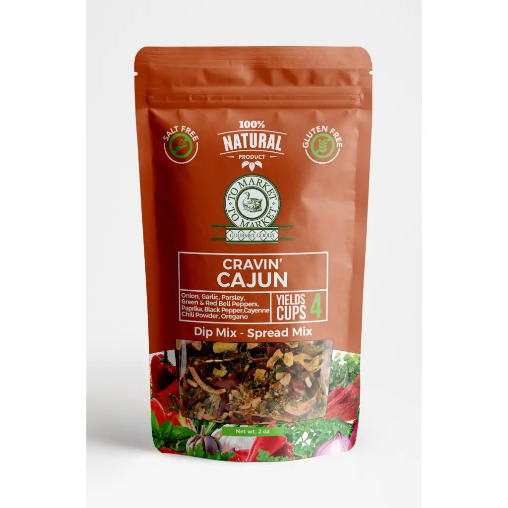 Totally crave-able cajun seasoning sure to be a party pleaser! A perfect blend of vegetables and spices that enhances