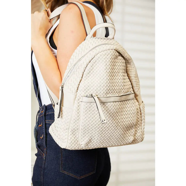 Cross My Heart Beige Backpack - One Size