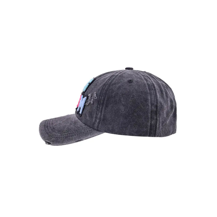 DOG MAMA Baseball Cap - Black / ONE SIZE / cotton