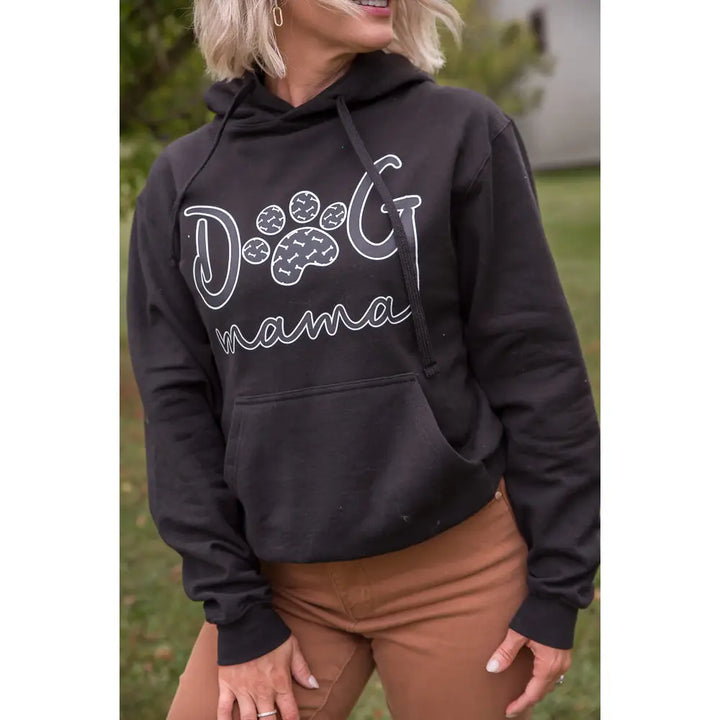 Dog Mama Graphic Hoodie - BT Tee